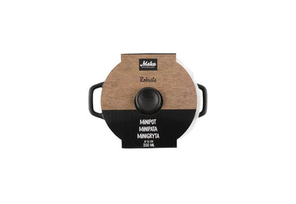 Maku Robust miniovnform med låg 13,5 cm