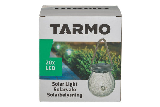 Tarmo Solarlampa, hängande glasboll