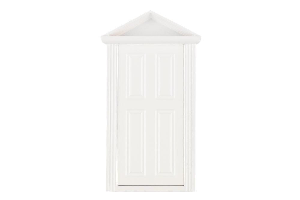 Kapel Hobby Tomtedörr, vit 18,5 cm