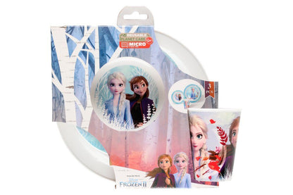 Disney Frozen plastservis, 3 delar