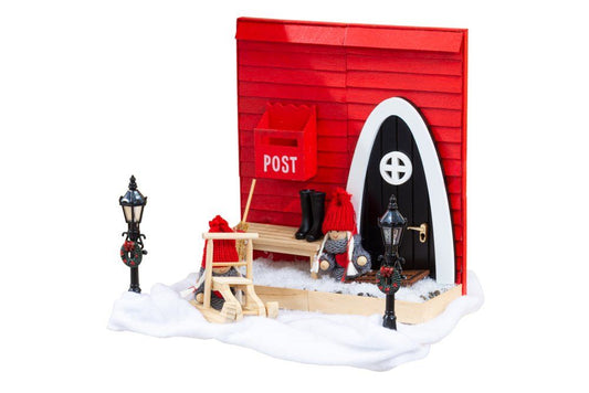 Kapel Hobby Miniature Postkasse rød 6x4,3 cm
