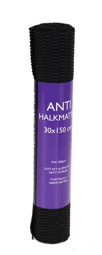 Antiglidmatta , svart 30x150cm