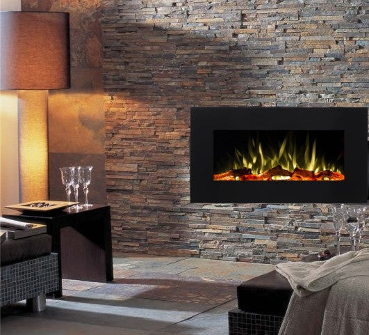 NorFlame ELEKTRISK pejs med fjernbetjening 31 "med LED-lys
