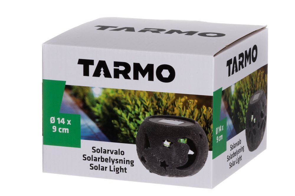 Tarmo Lantern Solar Stone ass.
