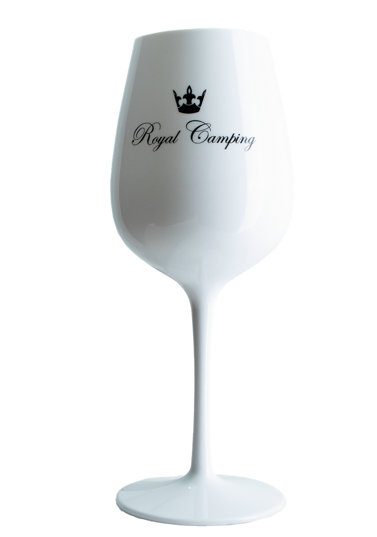 Royal Camping Vinglas Hvid 4-pak.