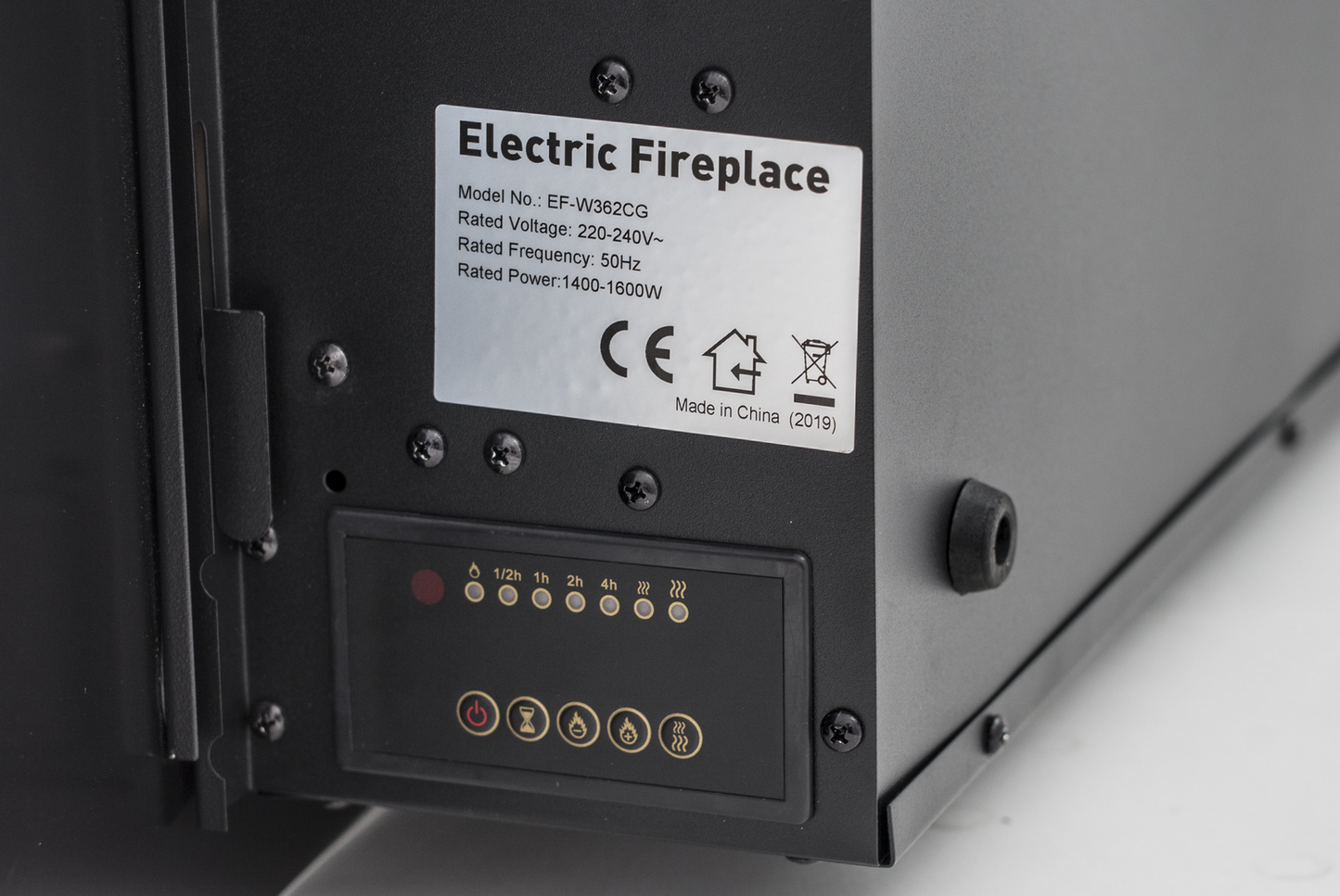 NorFlame Buet elektrisk pejs 36" 750/1500 W