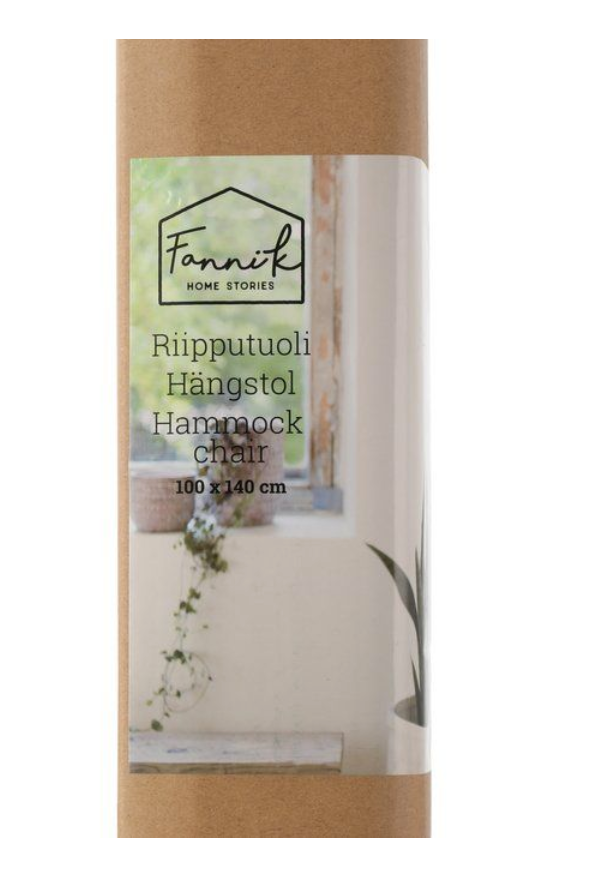 Kopi av FanniK Hängstol, vävd, naturvit