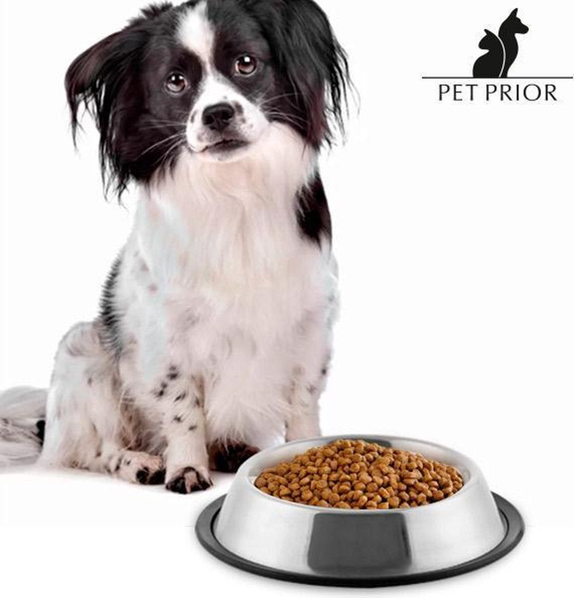 Dogs Collection Ema Hundeskål 20 cm i rustfrit stål