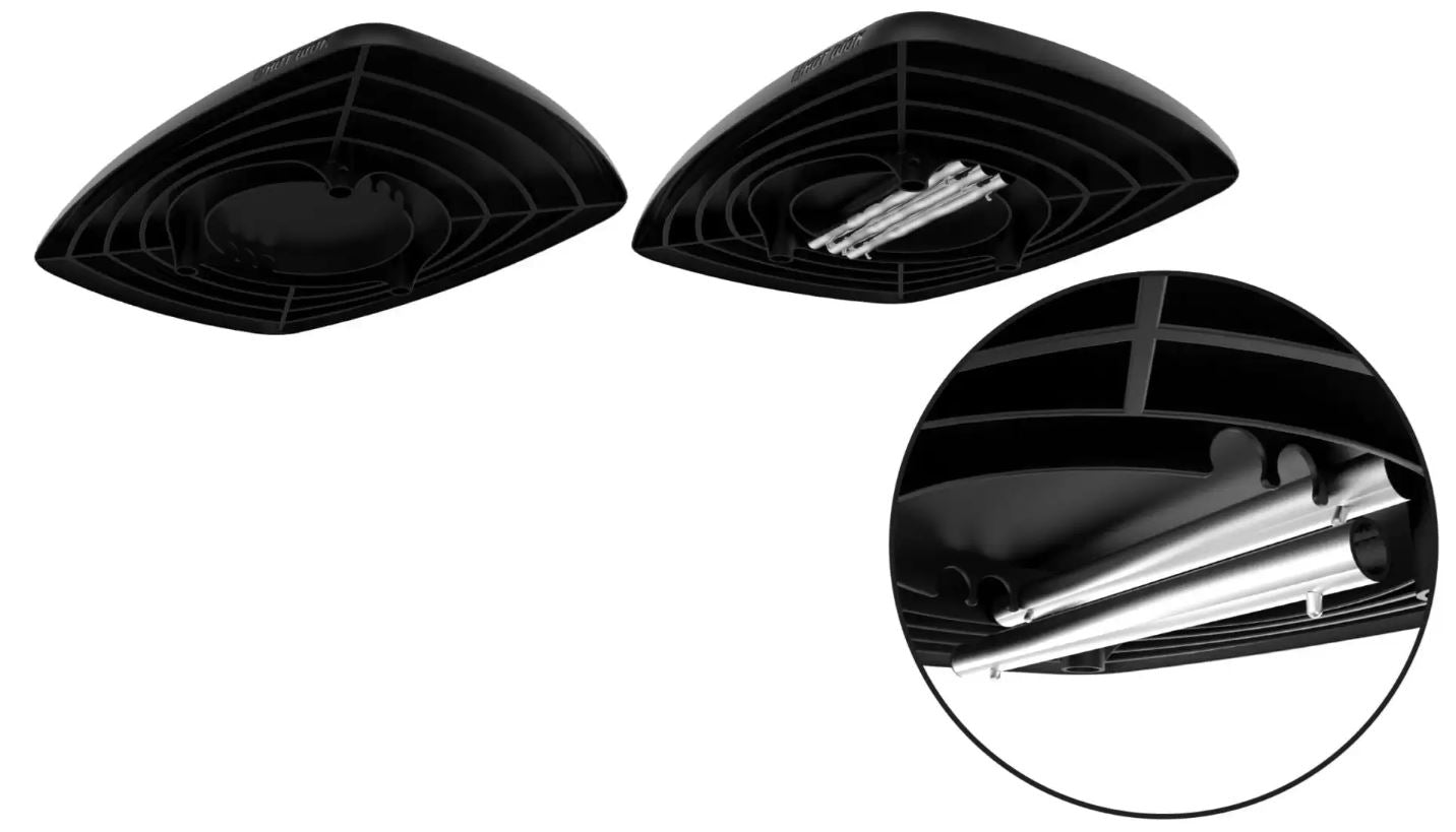 Top Line Campingbord för gasolflaska 58x43 cm