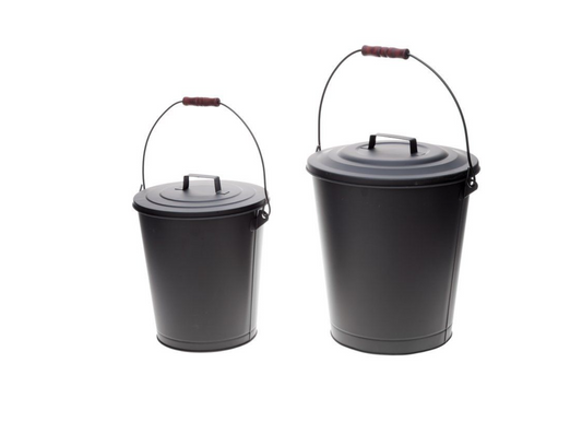 Askhink med handtag 2 st set