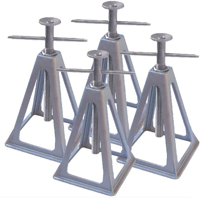Gocamp stödbock aluminium 4-pack, max 1000kg