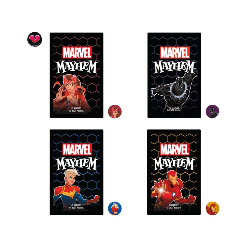 Hasbro Games Marvel Mayhem spel