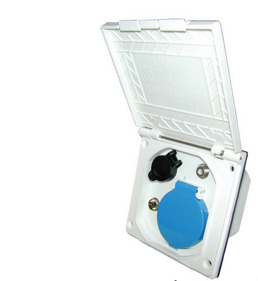 Kombi box 220V/12V/TV/HDMI