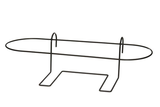 4Living Balkongkonsol oval 49cm svart