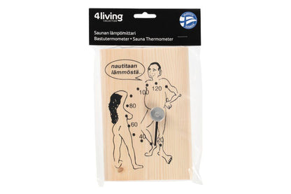 4Living bastutermometer Funny