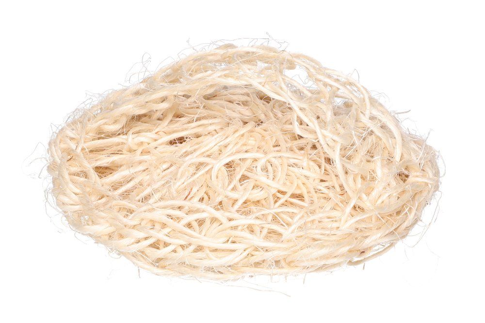 Mineas Sisal kropps skrubb