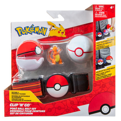 POKEMON - CLIP N GO BÆLTE SÆT W8 - 2 ASS.
