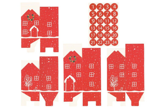 Kapel Hobby Julkalender DIY hus