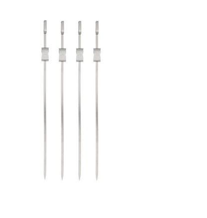 Mustang Grillspett med tryckfunktion, 40 cm 4 st.