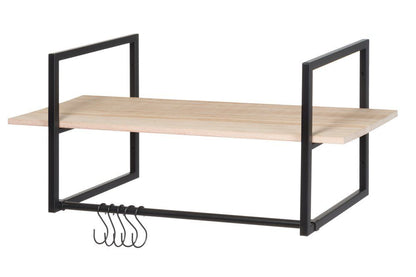 4Living Väggklädhängare med hylla Urban 70 cm