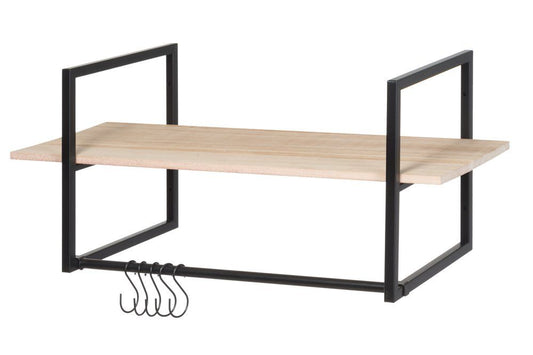 4Living Väggklädhängare med hylla Urban 70 cm