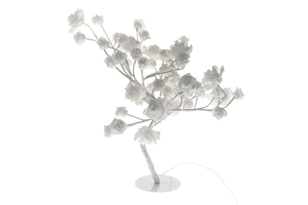 Finnlumor bordslampa Rosträd vitt LED 45 cm
