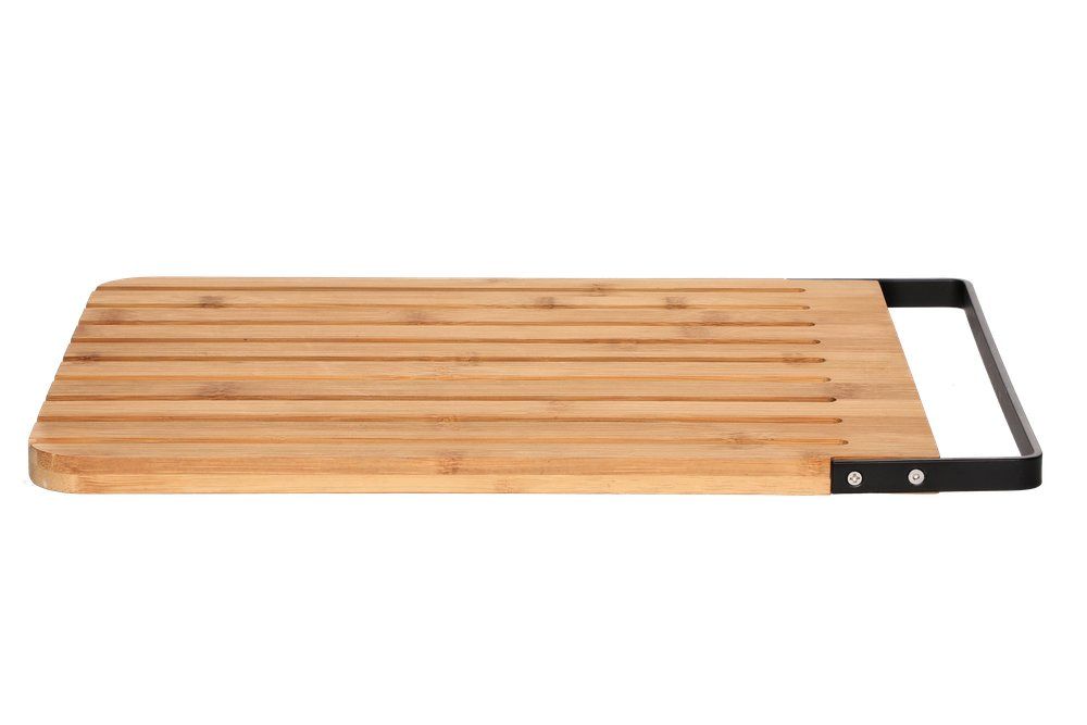 Maku brödbräda bambu med stålhandtag 36x25cm