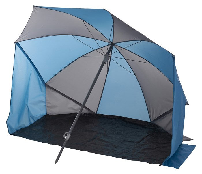 Outfit strandparasoll med vindskärm +UV50