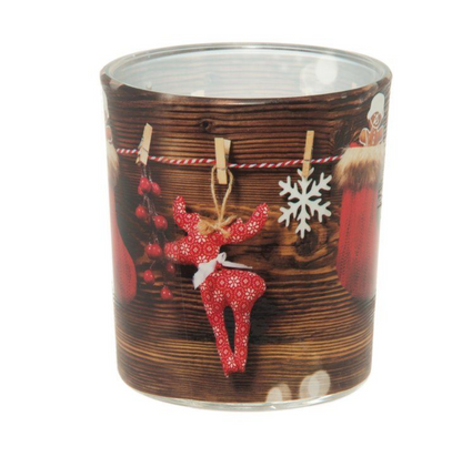 Duftlys i en glaskrukke, Christmas Gift