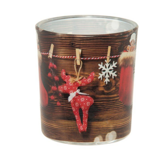 Duftlys i en glaskrukke, Christmas Gift
