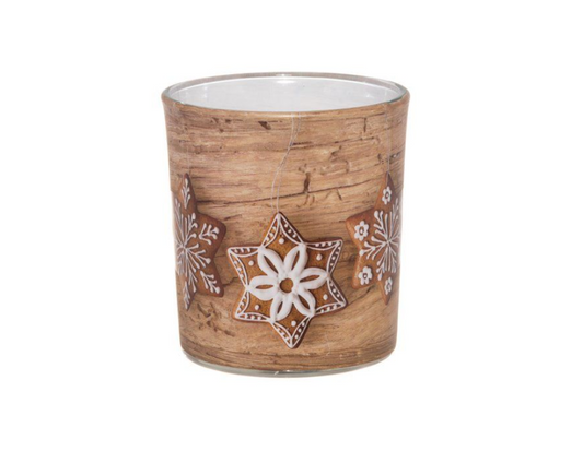 Duftlys i glaskrukke Gingerbread
