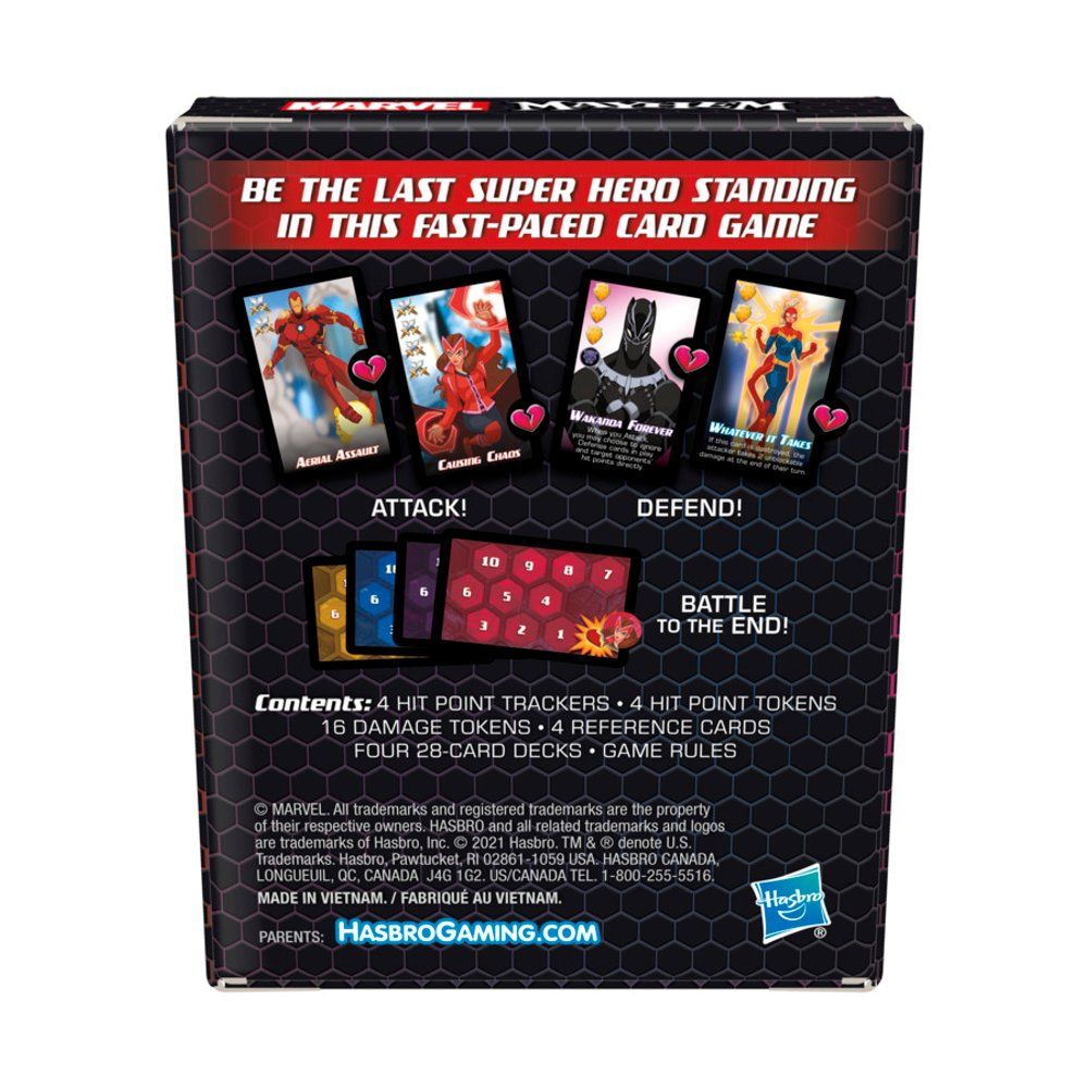 Hasbro Games Marvel Mayhem spel