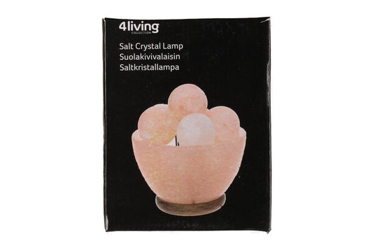 4Living Bordslampa, bergsaltsskål
