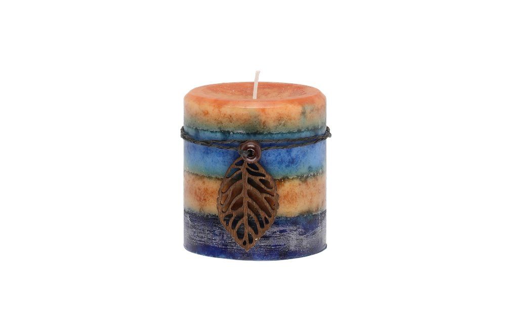 Polar Blockljus med doft 3 st. Moco Bamboo