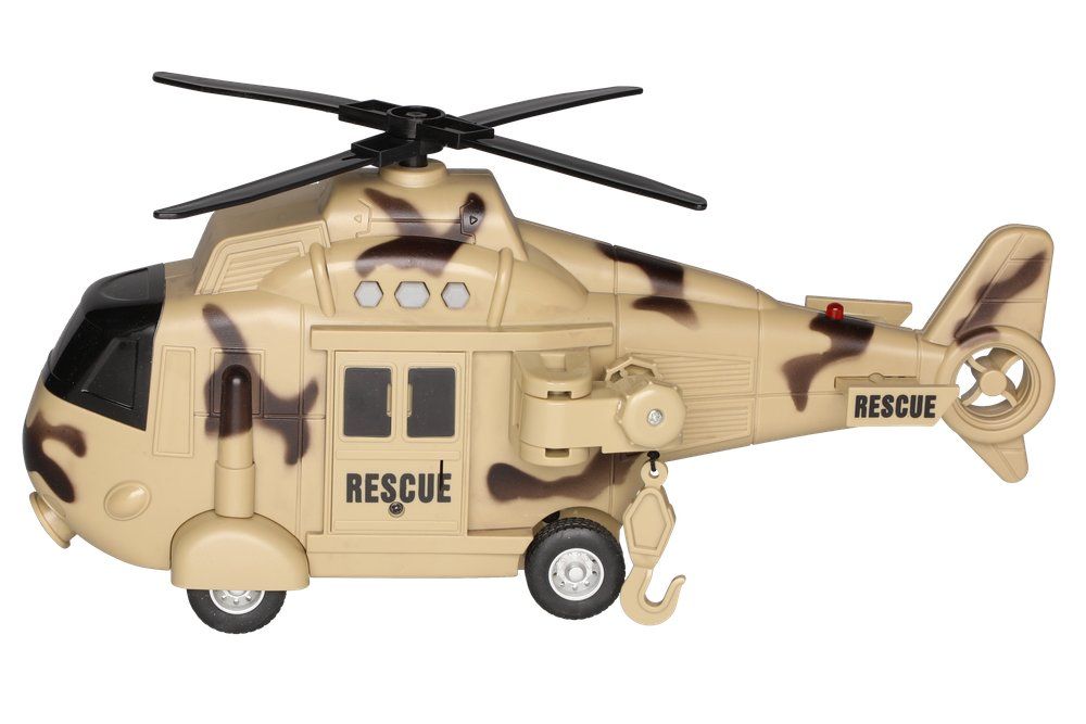 Rescue Helikopter med ljus och ljud