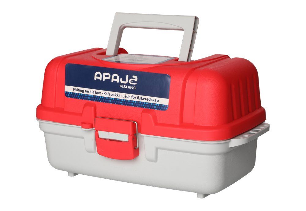 Apaja Fiskegrejekasse med tre bakker i plast