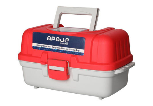 Apaja Fiskegrejekasse med tre bakker i plast