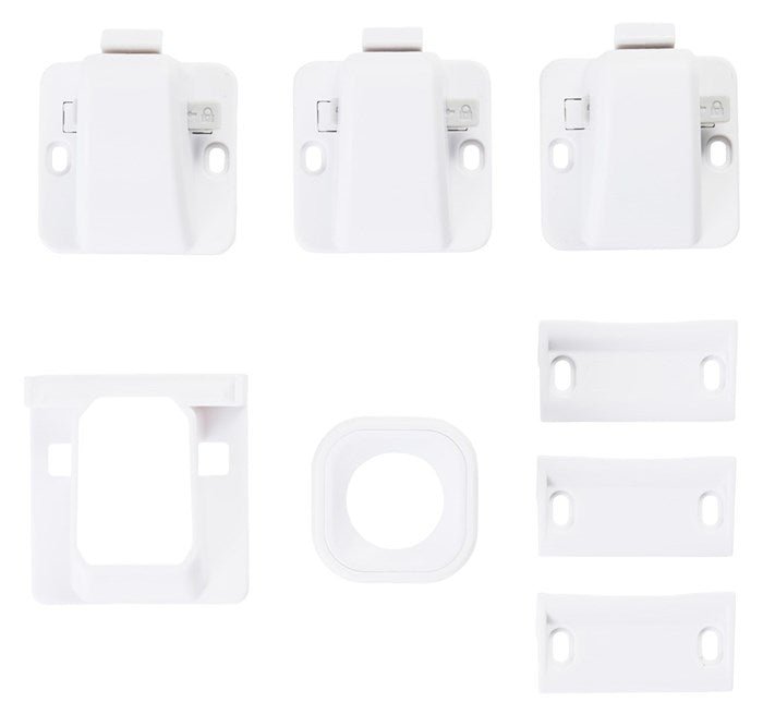 Nor-tec magnetiskt lås 3 stk