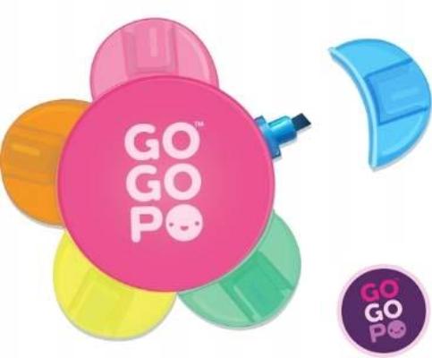 Gogopo blommaformad highlighter 5 färger