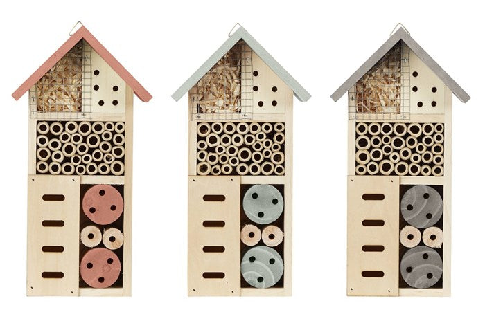 Grouw Insekthotel 13x8,5x26cm Ass. 1stk